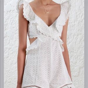 Zimmerman jasper eyelet play suit size 3